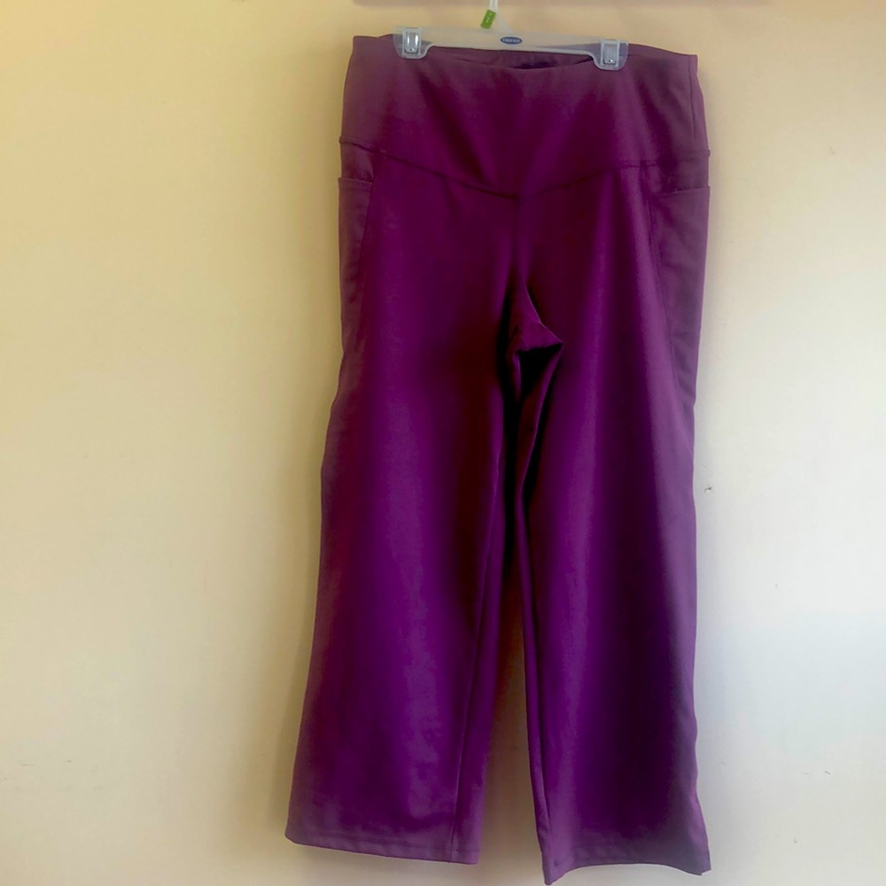 Leggings half leg size large from. Jockey